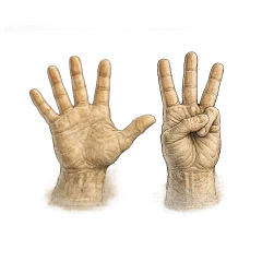 𐰾𐰚𐰔 (sekiz, sekkiz)